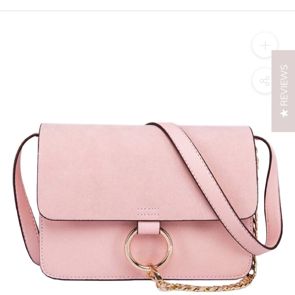 Goodnight Macaroon Anja Crossbody faux suede NEW